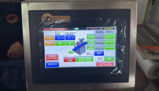 ETİKETLEME MAKİNASI OTOMASYON KONTROL SİSTEMİ